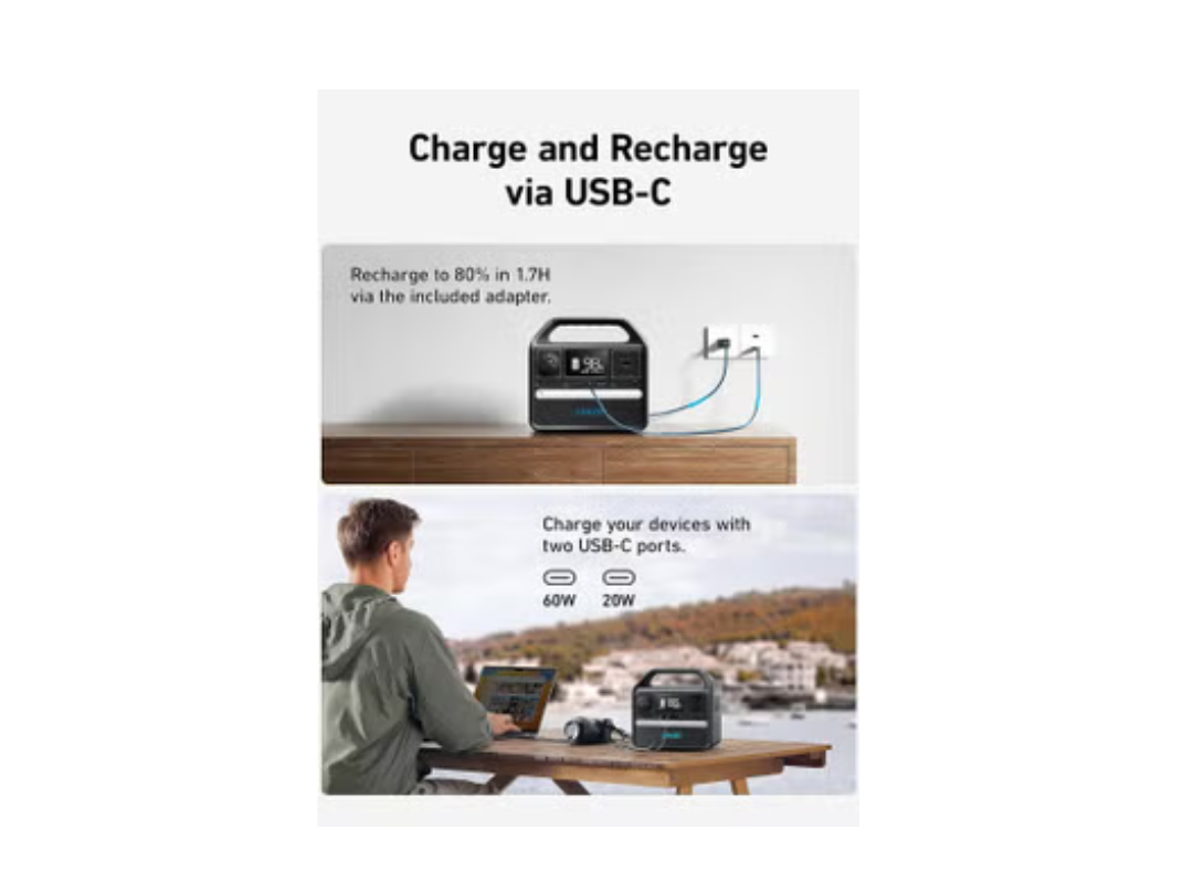 Buy Anker 522 Portable Power Station PowerHouse 320Wh in Qatar
Buy Anker 522 Portable Power Station PowerHouse 320Wh in Qatar